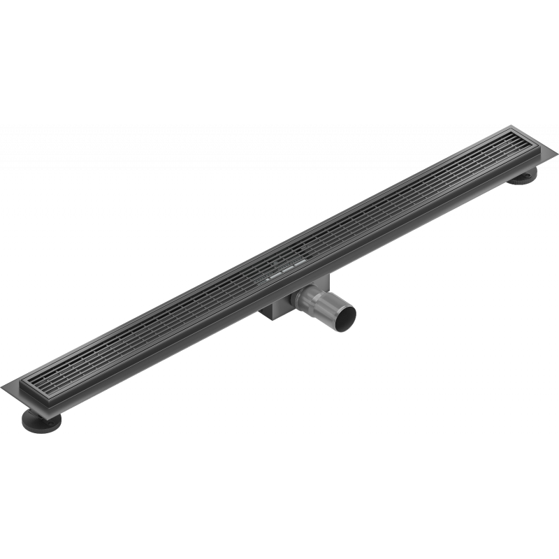 Mexen Flat M33 линейно оттичане 90 см, черно - 1733090-15