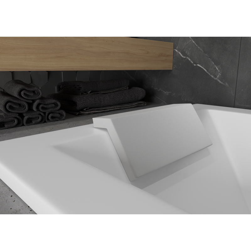 Mexen M09 възглавница за вана, бяла - 55009-00