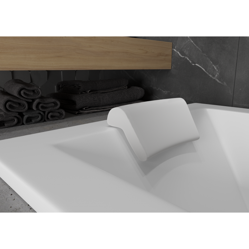 Mexen M10 възглавница за вана, бяла - 55010-00