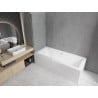 Mexen Felix завеса за вана 1-скриптна 70 x 140 см, прозрачна, хром - 890-070-001-01-00