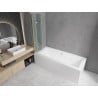 Mexen Felix преграда за вана 3-крилат 120 x 140 см, прозрачен, златен - 890-120-003-50-00