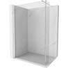 Mexen Kioto душ стена Walk-in 95 x 40 cm, прозрачен, хром - 800-095-212-01-00-040