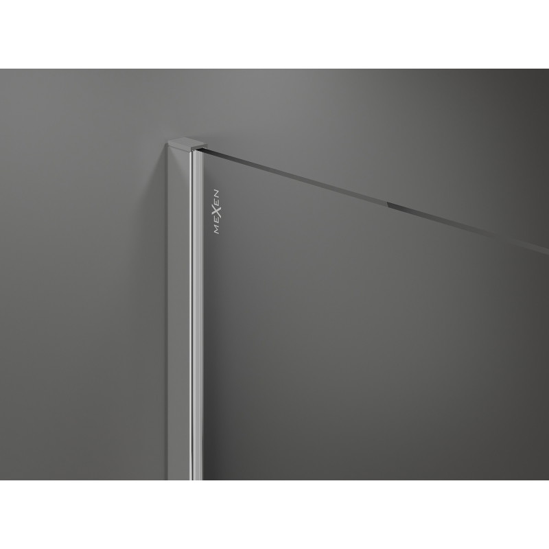 Mexen Kioto душ стена Walk-in 95 x 40 cm, прозрачен, хром - 800-095-212-01-00-040