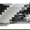 Mexen Kioto стенен душ 110 x 40 см, прозрачен, бял - 800-110-212-20-00-040