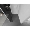 Mexen Kioto душ стена Walk-in 150 x 40 см, прозрачна, бяла - 800-150-212-20-00-040
