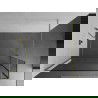Mexen Kioto душ кабина Walk-in 135 x 40 см, прозрачна, с brushed злато - 800-135-212-55-00-040