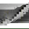 Mexen Kioto стена за душ Walk-in 110 x 40 см, черен модел, златист мат - 800-110-212-55-70-040