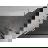 Mexen Kioto стена за душ Walk-in 130 x 40 см, черен модел, матирано месинг - 800-130-212-65-70-040