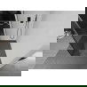 Mexen Kioto стена за душ Walk-in 160 x 30 см, прозрачна, gun gray brushed - 800-160-212-66-00-030