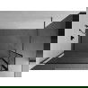 Mexen Kioto стена за душ Walk-in 140 x 40 см, черен модел, gun gray матов - 800-140-212-66-70-040
