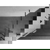 Mexen Kioto стена за душ Walk-in 130 x 40 см, прозрачна, черна - 800-130-212-70-00-040