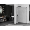 Mexen Kioto панел за душ Walk-in 130 x 40 см, прозрачен, gun metal - 800-130-212-95-00-040