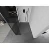 Mexen Kioto панел за душ Walk-in 130 x 40 см, прозрачен, gun metal - 800-130-212-95-00-040
