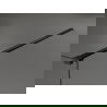 Mexen Kioto свободностоящ душ-экран 110 x 200 см, графит 8 мм, черный - 800-110-002-70-40