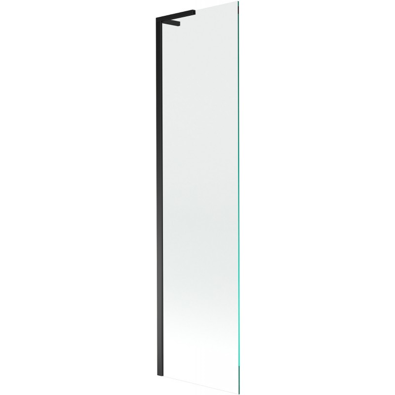 Mexen Next L Душ параван с едно крило 50 x 150 см, прозрачен, черен - 895-050-000-03-00-70