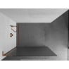 Mexen Kioto L стена за душ кабинa Walk-in 110 x 200 см, стъкло, розово злато - 800-110-103-60-09