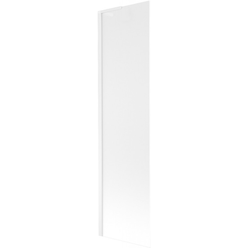 Mexen Next L Параван за вана 1-крилен 50 x 150 см, матиран, бял - 895-050-000-03-30-20