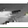 Mexen Next L преграда за вана с 1 крило 50 x 150 см, матирано, бяло - 895-050-000-03-30-20