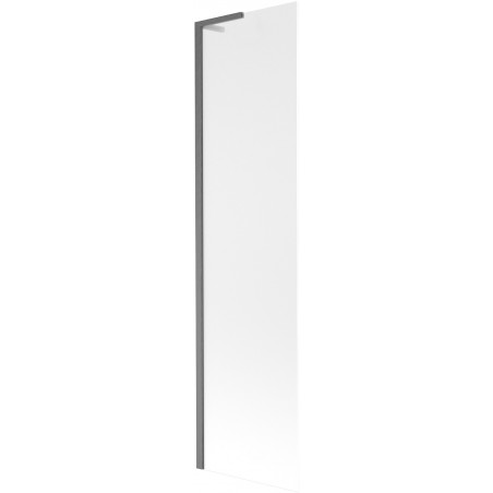 Mexen Next L параван за вана 1-крилен 50 x 150 см, матиран, четкано оръжейно сиво - 895-050-000-03-30-66