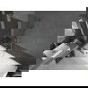 Mexen Next L параван за вана, 1-крилен, 50 x 150 см, графит, хром - 895-050-000-03-40-01