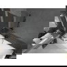 Mexen Next L преграда за вана 1-крила 50 x 150 см, графит, gun metal - 895-050-000-03-40-95