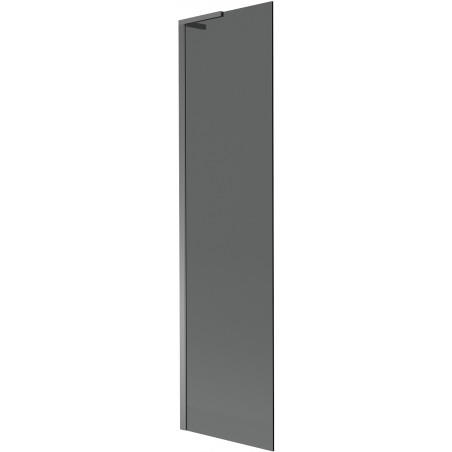 Mexen Next L преграда за вана 1-крила 50 x 150 см, графит, gun metal - 895-050-000-03-40-95