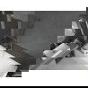 Mexen Next L панел за вана 1-крил 50 x 150 см, графит, четкан никел - 895-050-000-03-40-97