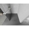 Mexen Kioto+ стена за душ със стелаж Walk-in 70 x 200 cm, огледало, бяла - 800-070-121-20-50
