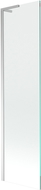 Mexen Next L параван за вана 1-крилен 50 x 150 см, прозрачен, хром - 895-050-000-03-00-01