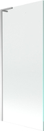 Mexen Next L преграда за вана с 1 крило 80 x 150 см, прозрачна, хром - 895-080-000-03-00-01