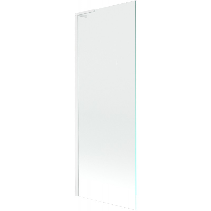 Mexen Next L 1-крилен параван за вана 70 x 150 cm, прозрачен, бял - 895-070-000-03-00-20
