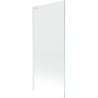 Mexen Next L еднокрилен душ параван 80 x 150 см, прозрачен, бял - 895-080-000-03-00-20