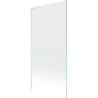 Mexen Next L 1-крилен параван за вана 90 x 150 см, прозрачен, бял - 895-090-000-03-00-20