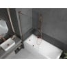Mexen Next L параван за вана 1-крилен 90 x 150 cm, прозрачен, розово злато - 895-090-000-03-00-60
