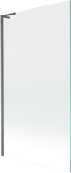 Mexen Next L параван за вана с 1 крило 100 x 150 см, прозрачна, четка сив пистолет - 895-100-000-03-00-66