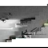 Mexen Next L екран за вана с 1 крило 60 x 150 см, прозрачен, черен - 895-060-000-03-00-70