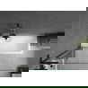 Mexen Next L параван за вана 1-крил 100 x 150 cm, прозрачен, черен - 895-100-000-03-00-70