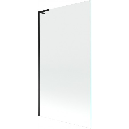 Mexen Next L параван за вана 1-крил 100 x 150 cm, прозрачен, черен - 895-100-000-03-00-70