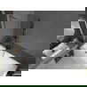 Mexen Next L параван за вана 1-крилен 70 x 150 cm, прозрачен, gun metal - 895-070-000-03-00-95