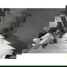 Mexen Next L параван за баня 1-крилен 100 x 150 см, прозрачен, gun metal - 895-100-000-03-00-95
