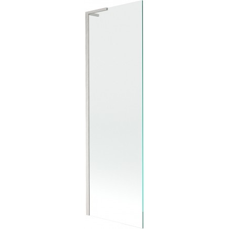 Mexen Next L параван за вана 1 листов 60 x 150 cm, прозрачен, четкан никел - 895-060-000-03-00-97