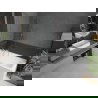 Mexen Next L параван за вана 1-крилен 80 x 150 см, прозрачен, четкан никел - 895-080-000-03-00-97