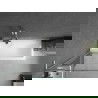 Mexen Next L параван за вана 1-крилен 80 x 150 см, прозрачен, четкан никел - 895-080-000-03-00-97