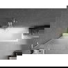 Mexen Next L параван за вана с едно крило 60 x 150 см, матов, бял - 895-060-000-03-30-20