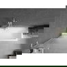 Mexen Next L вана параван с едно крило 70 x 150 см, матирано, бяло - 895-070-000-03-30-20