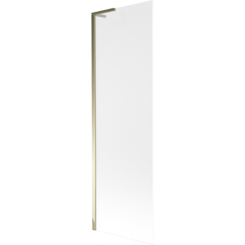 Mexen Next L параван за вана 1-крила 60 x 150 см, мразовит, златист - 895-060-000-03-30-50