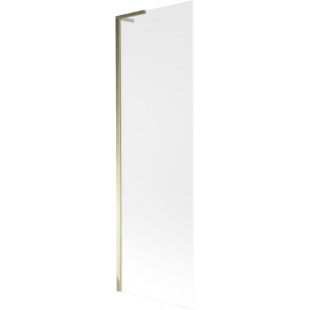 Mexen Next L параван за вана 1-крила 60 x 150 см, мразовит, златист - 895-060-000-03-30-50