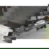 Mexen Next L параван за вана 1-крилен 90 x 150 см, матиран, златен - 895-090-000-03-30-50