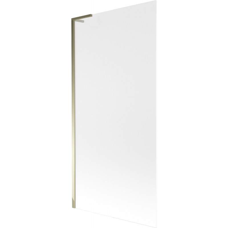 Mexen Next L параван за вана 1-крилен 90 x 150 см, матов, златен - 895-090-000-03-30-50