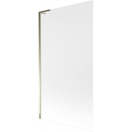 Mexen Next L параван за вана с едно крило 100 x 150 cm, матиран, златен - 895-100-000-03-30-50